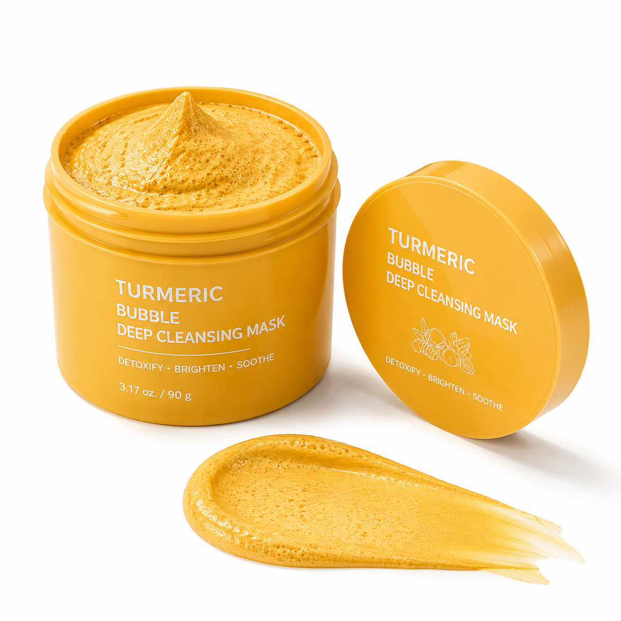 Maschera Profonda Effervescente alla Curcuma
