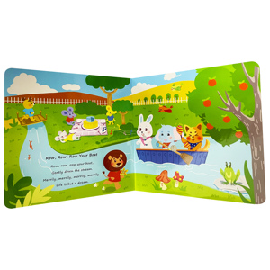 Factory Custom High Quality Sound Board <strong>Book</strong> English Nursery Rhymes Musical Toy Sound <strong>Book</strong> for Kids - Product Image 6