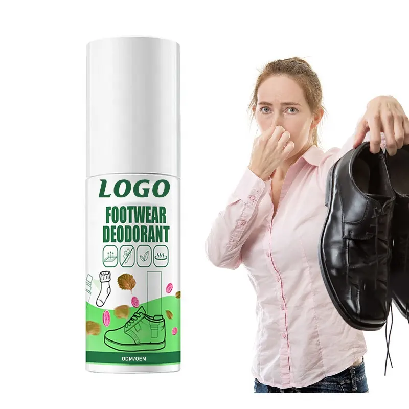 Fragancia natural OEM para zapatillas, 100ML, eliminador de olores para zapatos