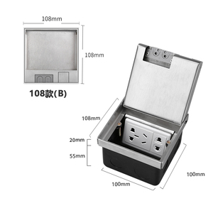 Zócalo de escritorio oculto, zócalo de mesa multifunción, producto de zócalo de escritorio - Product Image 2