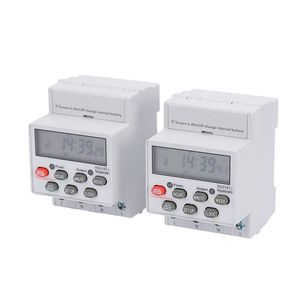 สวิตช์ควบคุมเวลาแบบ30A ที่ปรับแต่งได้ KG316T-j สวิตช์จับเวลาแบบดิจิตอลที่มีแหล่งจ่ายไฟสูงสุด220V สำหรับการใช้งานตามเวลา