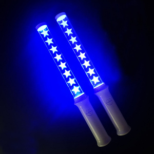 Bts özel Logo marka kablosuz Rfid DMX kontrol Lightstick hayranları Cheer Up Glow değnek LED ışık olaylar konser spor için sopa - Product Image 6