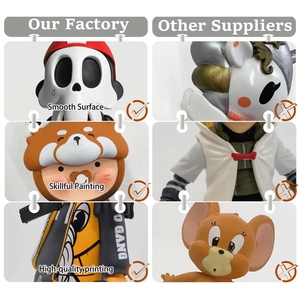 Venta caliente de la fábrica de juguete personalizado OEM arte vinilo juguetes coleccionables Anime figuras de acción con embalaje para la decoración - Product Image 5