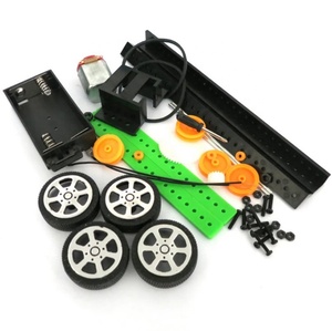Four-wheel Drive Car Materials Creative DIY Science Experiment <strong>Model</strong> <strong>Kit</strong> Assemble Projects Teaching Educational <strong>Equipment</strong> - Product Image 6