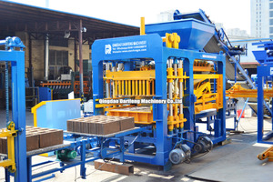 QT8-15 automatische Zement hohl block herstellung Maschine Ziegel zum Verkauf in Cebu