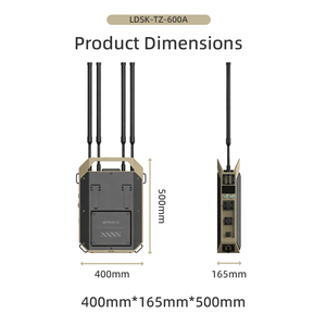 Sistem Deteksi Drone Ladasky LDKG22 - Detektor Sinyal Tahan Lama untuk Keamanan Publik 70-6200m Sistem Deteksi Drone Pertahanan Drone Securi - Product Image 3