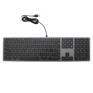 Prezzo all'ingrosso di fabbrica tastiera da ufficio con tastiera cablata a grandezza naturale OEM/ODM per Mac/Windows con/senza retroilluminazione - Product Image 6