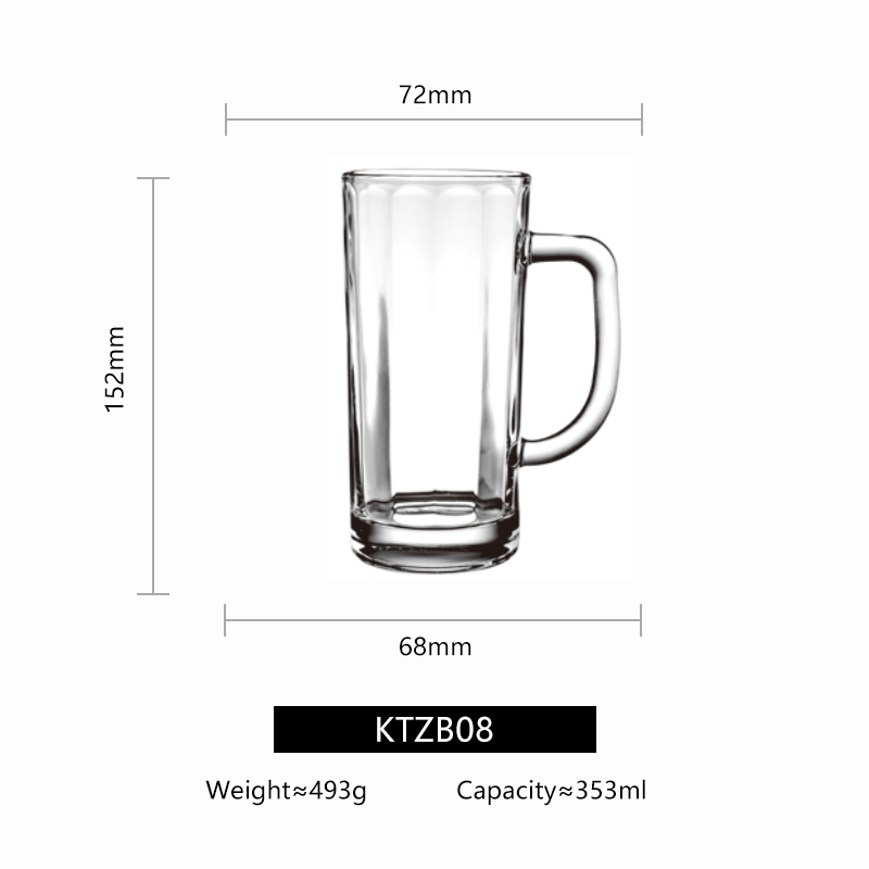 KTZB08 353ml clear