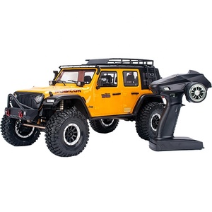 YIKONG YK4102 PRO1/10スケールルビコンRCクローラートラック4WDオフロード車両おもちゃリモートコントロールモデル、高速低速ギアボックス付き