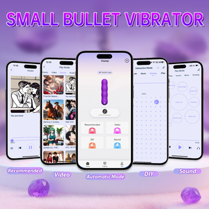 Nieuw Ontwerp Mini Bullet Vibrator 10 Vibrator Modi G Spot Clitoris Stimulator App Controle Kogel Lippenstift Vibrator Volwassen Seksspeeltje - Product Image 4