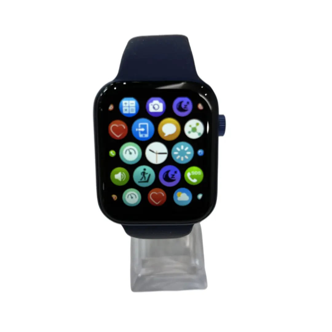 Relógio inteligente série 8 n76 ip68, smartwatch esportivo à prova d' água com frequência cardíaca, oxigênio no sangue, smartwatch n76
