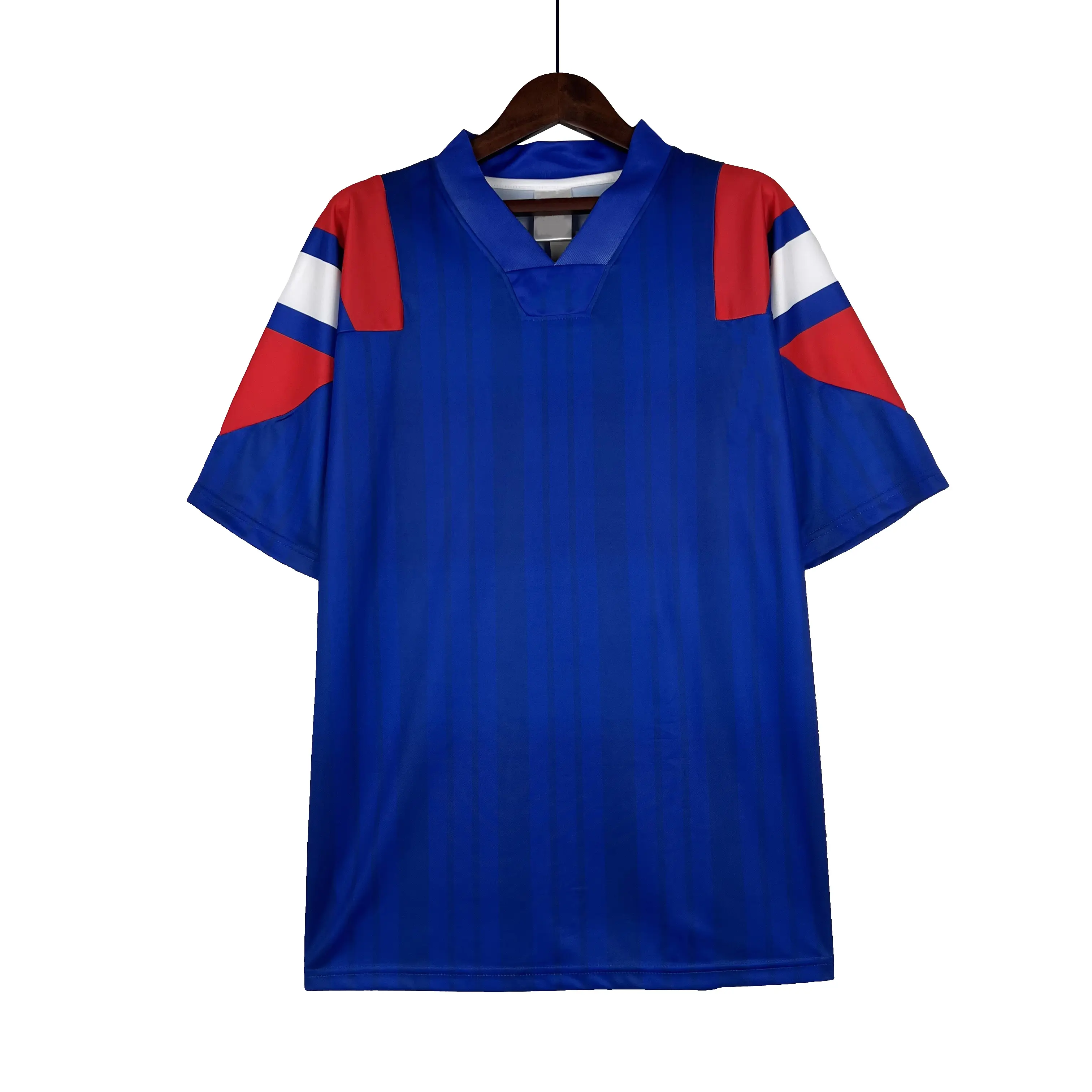 Dropshipping Personalizado Respirável Equipe Clube Uniforme De Futebol Conjunto De Equipe Completa Camisas De Futebol do vintage jersey