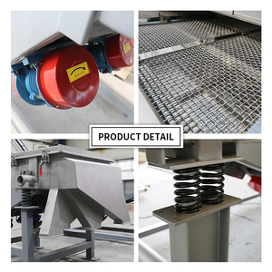 Gaofu titreşimli elek hindistan cevizi kabuğu titreşimli elek titreşim tarama ayırıcı patlamaya dayanıklı doğrusal eleme ekran makinesi - Product Image 3