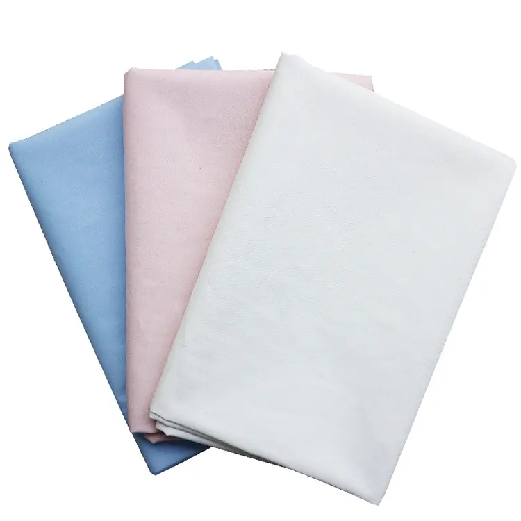 Tela lisa de popelina de algodón, 100% teñida, alta densidad, precio por metro, para camisa y vestido