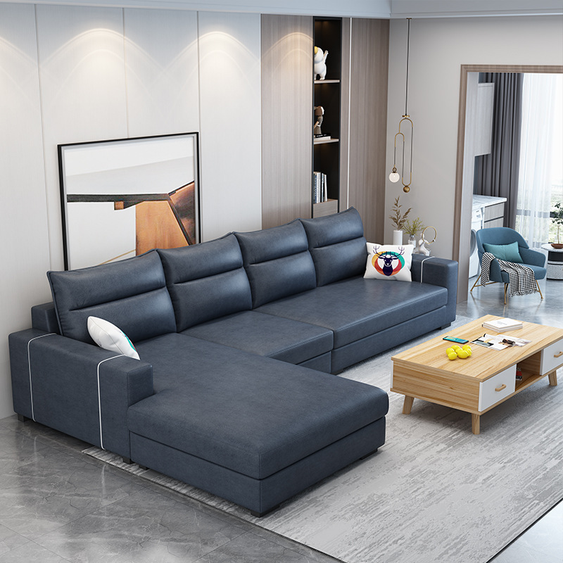 Tissu technique bleu acier