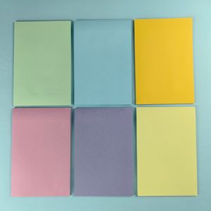 纯色空白记事本无字备注桌面贴纸可贴强力胶可携带可撕 - Product Image 3