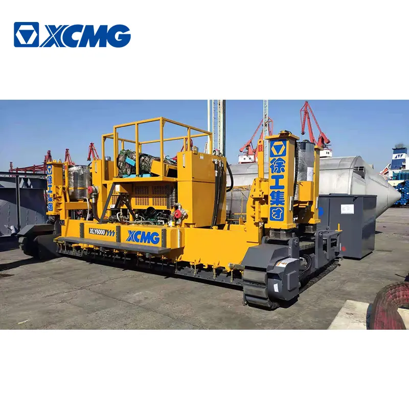 XCMG Brand Concrete Machinery XLY6000 Slipform finitrici per calcestruzzo 6m larghezza di pavimentazione