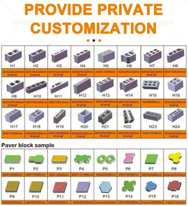 Máquina de fabricación de ladrillos huecos de arena de hormigón de cenizas volantes, pavimentadora de enclavamiento semiautomática, maquinaria de fabricación de bloques sólidos - Product Image 5