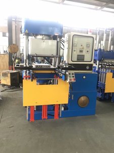 200T Automatic Hydraulic Vacuum Rubber Molding Press Machine / Silicone Bowl Making Machine