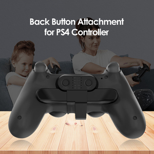 עבור PS 4 בקר gamepad אחורי סיומת מתאם w/טורבו גב אחיזה p4 כפתור מצורף ידית p4 כפתור מצורף ג 'ויסטיק