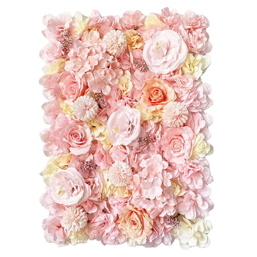 40x60cm Plastic Grid Flower Wall Screen Panel Wedding Floral Backdrops Artificial Flowers Photo Photography Background Decor