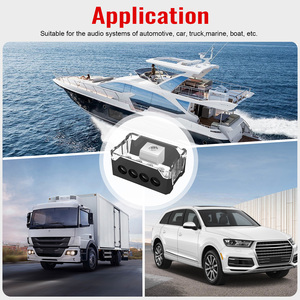 車12ボルト4ウェイ配電ブロック自動車マリン0/2/4Awg入力4/8/10Awg出力端子ブロック配電 - Product Image 6