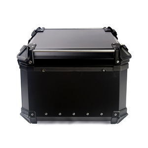 Motosikletin yeni 45L55L65L80L alüminyum alaşımlı gövdesi büyük bir kapasiteye sahiptir ve farklı renklerde DIY olabilir - Product Image 5