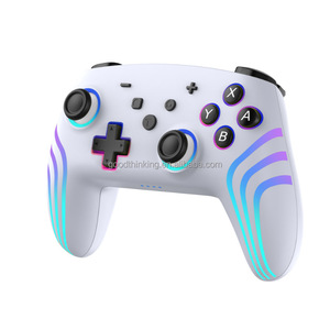 PC Android Gaming <strong>Control</strong> Vibration OEM LOGO LED Light RGB Wireless Joystick Controller for Switch - Product Image 4