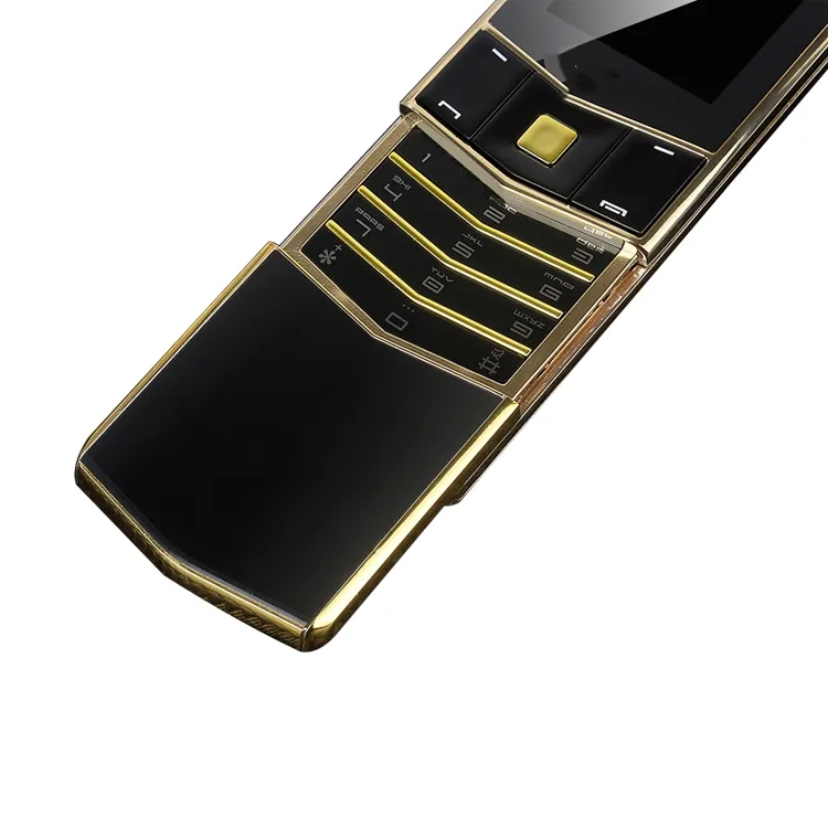 V05 Nieuwste 2.0 Inch Luxe Metalen Slider Mobiele Telefoon