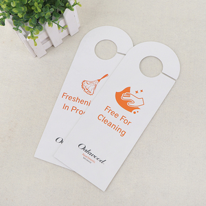 Custom Paper Cardboard Door Hanger PVC Flyer with Double Side Offset Printing for <strong>Real</strong> Estate Promotion Gift Business <strong>Card</strong> - Product Image 4