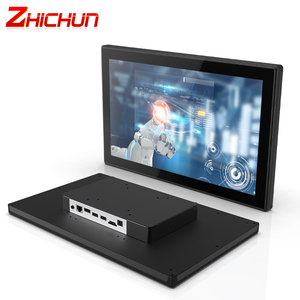 Monitor de cámara personalizado, pantalla Lcd, monitores de pantalla táctil para fabricante de cajeros automáticos, 12 pulgadas, 15,6 pulgadas, LED negro para negocios, 1 año