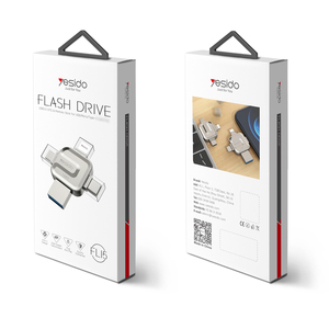 Memoria Flash 4 en 1, unidad Flash USB 3,0, interfaz de lectura, velocidad de 110 M/S, escritura de 30 MB/S, OTG, para interfaz USB/Micro/tipo-c