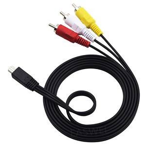 迷你USB至3 RCA AV数码相机音频视频电缆 - Product Image 4