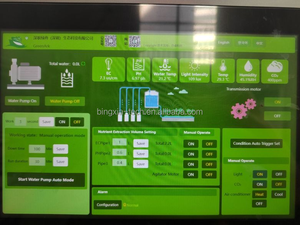 Sistema di controllo automatico idroponico lattuga microgreen con integratore coltiva sistema di illuminazione automatizzato impianto fabbrica contenitore farm - Product Image 6