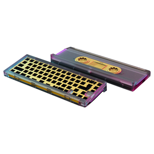 Funda de aluminio para teclado mecánico, anodizado personalizado, CNC, color - Product Image 1