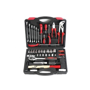 56 adet profesyonel soket ve anahtarı seti mekanik aracı set ev veya oto tamir için - Product Image 1