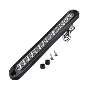 3rd 12-<strong>24V</strong> <strong>LED</strong> Brake Light Bar Ultra-thin Truck Rear Parking Light <strong>24V</strong> 12V Universal Stop Warning Light <strong>Red</strong> - Product Image 2