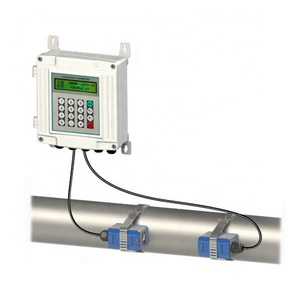 Clamp-auf flow meter sensor tragbare ultraschall-durchflussmesser für arduino