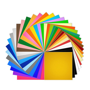 PVC 0.61/1.22*50m renk vinil film için ışık kutusu/yüksek kaliteli mat saydam renk vinil kesme renk vinil - Product Image 3