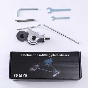 Metal levha sac demir demir kesici elektrikli delme makas kesme demir elektrikli makas eğrisi delik kesici yuvarlak kesebilir - Product Image 2