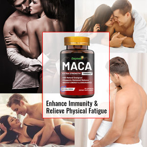OEM ผู้ชายยาเสริมพลัง Maca แคปซูลส่วนผสมจากธรรมชาติ Maca 1900MG พร้อมโรงงาน GMP พร้อมใบรับรองความปลอดภัยของอาหาร HACCP ISO ฮาลาล - Product Image 3