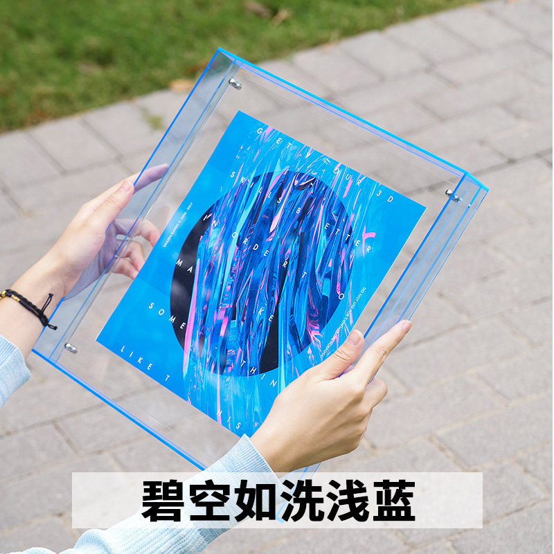 Stampa fotografica senza cielo azzurro cristallino