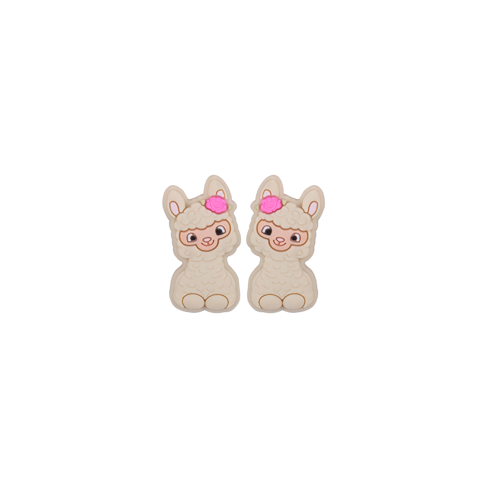 Perle focale mouton mignon Crème SA102