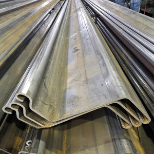 <strong>Cost</strong> <strong>of</strong> High Quality 606mm Size U <strong>Type</strong> Plastic Pvc Vinyl Sheet Pile for Water Control Solution - Product Image 3