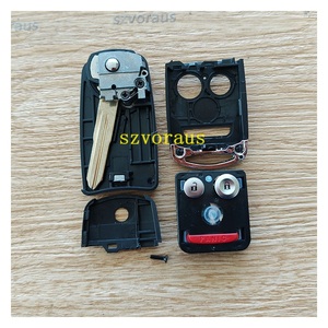 Acura 2 + 1 için yüksek kaliteli araba anahtarı kapağı 3 düğme uzaktan kabuk durumda vorwholesale toptan - Product Image 2