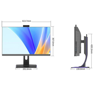 27 Inch Curve Intel Core I3 I5 I7 I9 20 Gaming <strong>Computer</strong> Parallel Touch Screen <strong>Desktop</strong> All in One Pc - Product Image 3