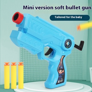 リアルなソフト弾丸銃子供用マニュアルローディングおもちゃ吸引カップ泡弾丸プラスチックゲル素材男の子用バトルシューティング