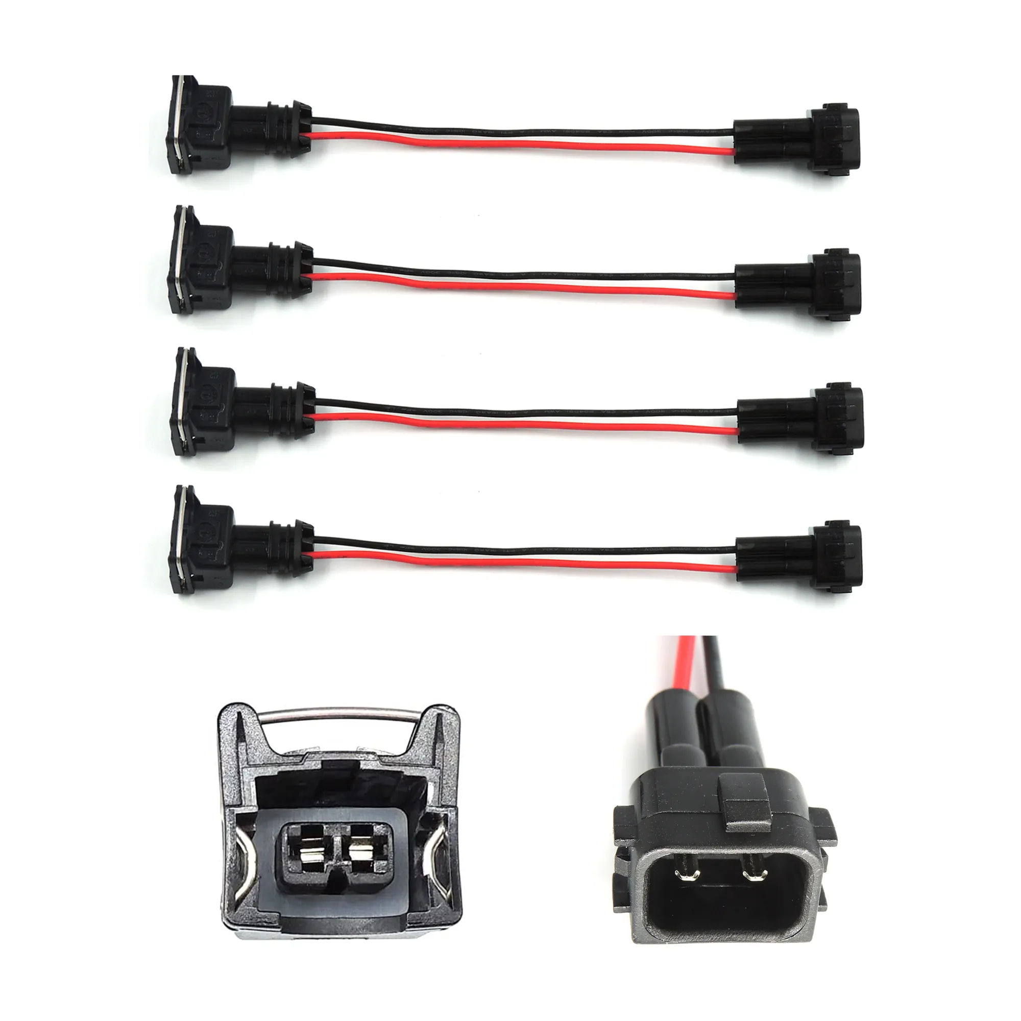 Brandstofinjector Plug Adapter Harnassen Obd2 Om Obd1 E1V Adapters