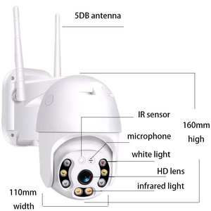 Cámara ip con control remoto para exteriores, videocámara CCTV giratoria con wifi, grabación de Vista envolvente, seguimiento, p2p - Product Image 2