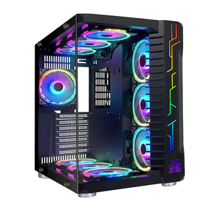 Nuevo diseño de forma especial Gaming PC Case Computer CPU Server Gabinete Chasis con panel de acero de vidrio templado - Product Image 6
